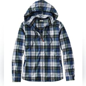 LL Bean Flannel Hoodie